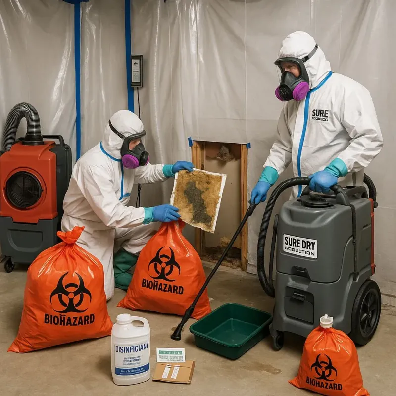 Contaminated Water Handling Protocols process in Worth, IL
