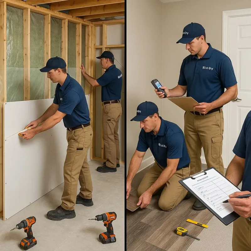 Repairs and Reconstruction process in Worth, IL