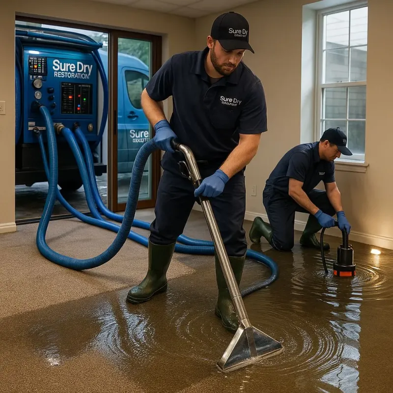 Water Extraction and Removal process in Worth, IL